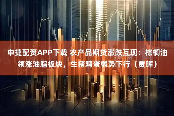 申捷配资APP下载 农产品期货涨跌互现：棕榈油领涨油脂板块，生猪鸡蛋弱势下行（贾晖）